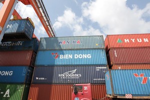 Xuất khẩu tháng 1/2018 ước đạt 19 tỷ USD, tăng tới 33,1% so với cùng kỳ năm 2017. Ảnh: Đức Thanh