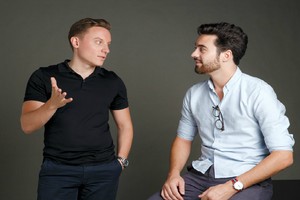 Loic Gautier và Pierre-Antoine Brun, hai chàng trai sáng lập Công ty Leflair