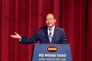 Thủ tướng phát biểu tại buổi làm việc với Bộ Ngoại giao