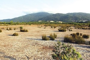 Địa điểm được quy hoạch xây dựng Nhà máy Lọc dầu Vũng Rô - dự án vừa bị tỉnh Phú Yên thu hồi.