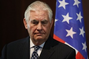 Ngoại trưởng Mỹ Rex Tillerson. Ảnh: AFP.
