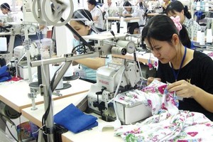 Thu hút FDI vào ngành dệt may vẫn duy trì phong độ. Trong ảnh: Công ty Fabi Secret Việt Nam, một doanh nghiệp FDI lĩnh vực dệt may đến từ Đài Loan.