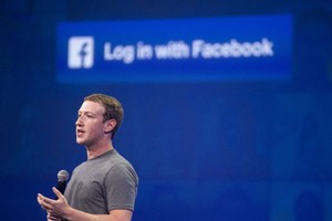 Người sáng lập Facebook Mark Zuckerberg. Ảnh: AFP.
