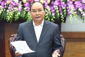 Thủ tướng Nguyễn Xuân Phúc. Ảnh: VGP