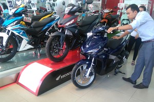 Xe ga là phân khúc tăng trưởng chủ đạo của thị trường.