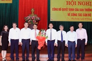 Nhân sự mới Thanh Hóa, Nghệ An