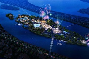 Phối cảnh Dự án Công viên Văn hóa Chủ đề “Ấn tượng Hội An”.