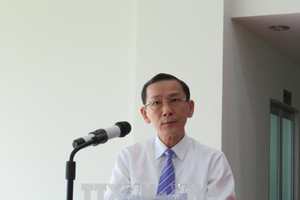 Chủ tịch UBND thành phố Cần Thơ Võ Thành Thống. Ảnh TTXVN