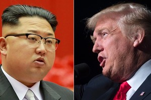 Lãnh đạo Triều Tiên Kim Jong-un (trái) và Tổng thống Mỹ Donald Trump. Ảnh: CNN.