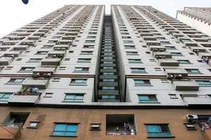 Tòa nhà CT6C xây dựng không phép. Ảnh: VTC News