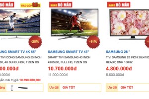 Thị trường TV được khuấy động dịp giữa năm nhờ World Cup sắp diễn ra.