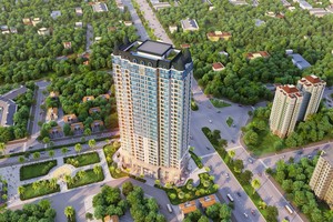 D’. El Dorado II nằm trên trục đường Võ Chí Công – Nguyễn Hoàng Tôn có tầm nhìn hướng cả hồ Tây và sông Hồng.