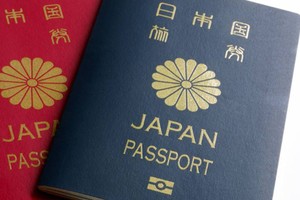 Hộ chiếu Nhật Bản. Ảnh: SCMP.