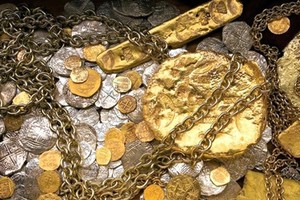 Con tàu đắm San Jose chứa 11 triệu đồng vàng và bạc, ngọc lục bảo và rất nhiều hàng hóa quý khác. (Nguồn: The Daily Coin)