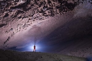 Quang cảnh bên trong hang động Miao Room ở Ziyun, Trung Quốc. Ảnh: Xinhua.