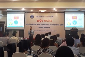 Hội nghị Sơ kết công tác thông tin đối ngoại giai đoạn 2013-2020 khu vực phía Nam được tổ chức tháng 9/2017.