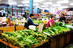 Gía thực phẩm  và xăng dầu góp phần khiến CPI tăng mạnh.