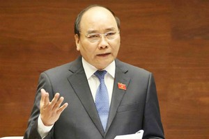 Thủ tướng Nguyễn Xuân Phúc. Ảnh: QH.
