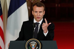 Tổng thống Pháp Emmanuel Macron. Ảnh: Reuters.