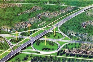 Dự án đường cao tốc Dầu Giây - Phan Thiết dự kiến được thí điểm thực hiện theo hình thức PPP (ảnh mô hình).