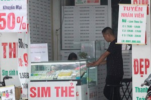 Các thuê bao di động 11 số sẽ chuyển sang 10 số bắt đầu từ 15/9 tới. Ngô Minh.