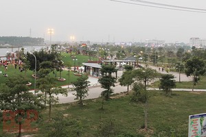 Công viên Hoàng Hoa Thám, tỉnh Bắc Giang (Ảnh: Cổng thông tin điện tử tỉnh Bắc Giang).