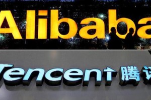 Tencent và Alibaba trở thành những ông trùm đầu tư của Trung Quốc.