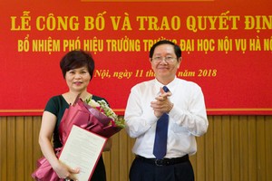 Bổ nhiệm Phó Hiệu trưởng Đại học Nội vụ Hà Nội