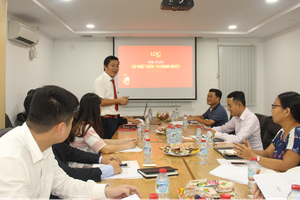 LDG Group thường xuyên tổ chức các buổi Hội thảo “Cập nhật thông tin doanh nghiệp” đến các nhà đầu tư.