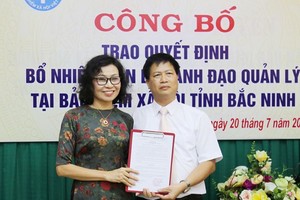 Bổ nhiệm Giám đốc BHXH tỉnh Bắc Ninh