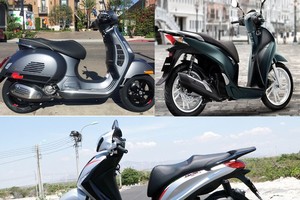 Xe tay gas cao cấp có giá từ 50-400 triệu đồng vẫn được nhiều người hỏi mua.