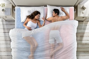 Để có giấc ngủ ngon thì bạn nên đặt giường ở nơi thoáng mát có nhiệt độ và ánh sáng phù hợp. Ảnh: SN.