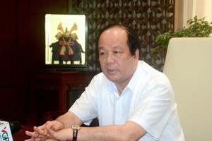 Bộ trưởng, Chủ nhiêm VPCP Mai Tiến Dũng - Ảnh: VGP/Gia Huy