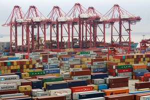 Cảng nước sâu Dương Sơn ở Thượng Hải, Trung Quốc (Ảnh minh họa: Market Watch).