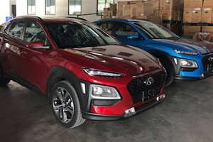 Hyundai Kona xuất hiện tại Việt Nam hồi tháng 7. 