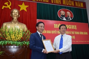 Triển khai quyết định nhân sự Ban Bí thư Trung ương Đảng