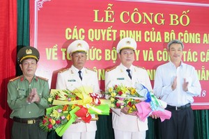 Bộ Công an bổ nhiệm nhân sự mới