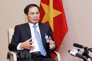Thứ trưởng Thường trực Bộ Ngoại giao Bùi Thanh Sơn. (Nguồn: TTXVN).