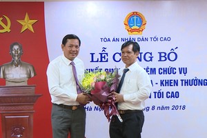 Tòa án nhân dân tối cao, Bộ Y tế bổ nhiệm nhân sự mới