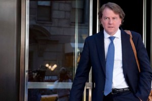 Cố vấn Nhà Trắng Don McGahn. Ảnh: AP.