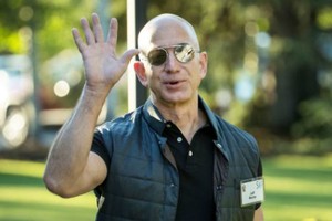 Ông chủ Amazon - Jeff Bezos. Ảnh: AFP.