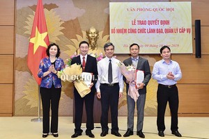 Văn phòng Quốc hội bổ nhiệm nhân sự mới