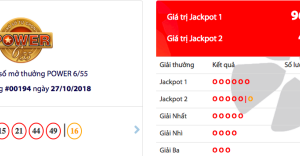 Vietlott tìm được một vé trúng thưởng Jackpot 1 gần 100 tỷ đồng trong kỳ mở thưởng tối 27/10.