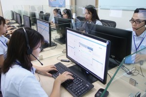 Trung tâm điều hành hệ thống công nghệ thông tin của BHXH Việt Nam .