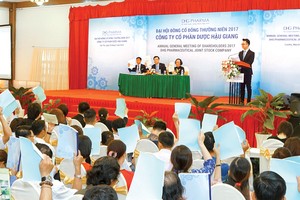 Minh bạch hóa thông tin, đối xử công bằng giữa các cổ đông luôn được Ban lãnh đạo DHG quán triệt trong từng hoạt động.