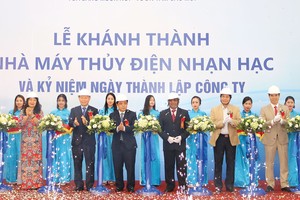Tập đoàn Hà Đô (HDG) đưa vào vận hành Nhà máy thủy điện Nhạn Hạc