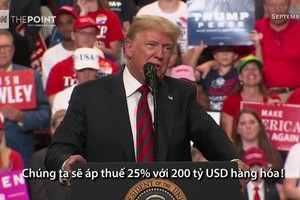Năm 2018 qua ngôn từ của Tổng thống Trump