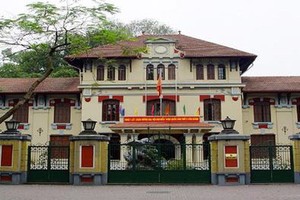 Trụ sở Bộ Tư pháp.