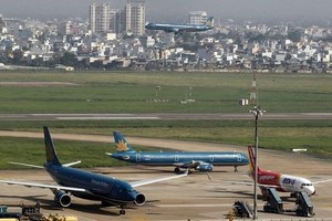 Sân bay Nội Bài, Việt Nam (Ảnh: Reuters).