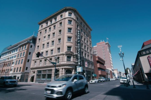 Trung tâm thành phố Stockton. Ảnh: CNN.